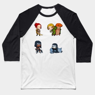 Chibi Elden Ring Baseball T-Shirt